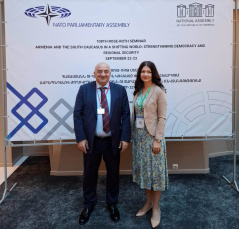 23 September 2025 The Head of the National Assembly’s standing delegation at the NATO PA Rose-Roth Seminar